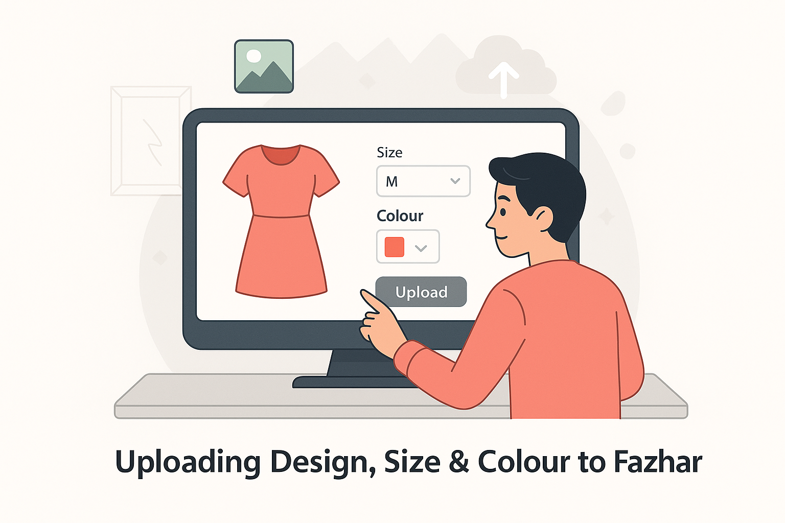 Uploading a design to Fazhar