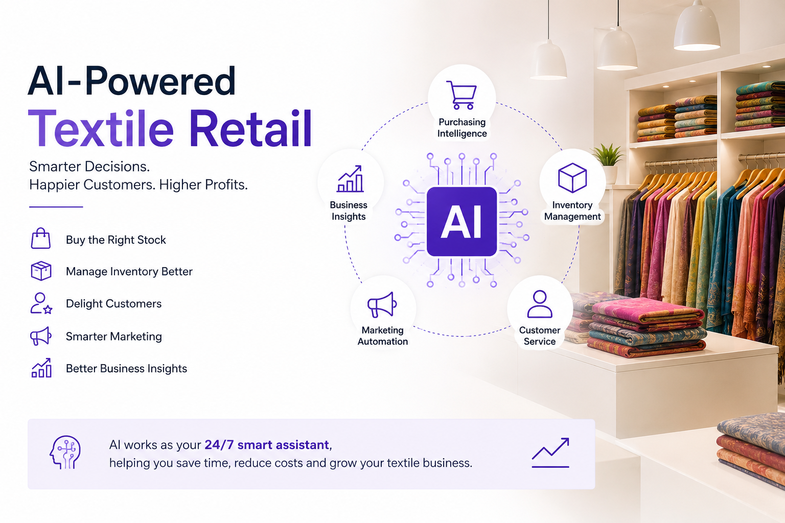 How AI Is Changing Textile Retail: A Retailer's Guide to Selling Smarter